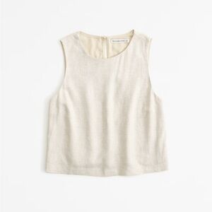 *Abercrombie* linen blend top